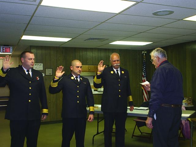 Chiefs Swearing In Ceremony In April 2011 